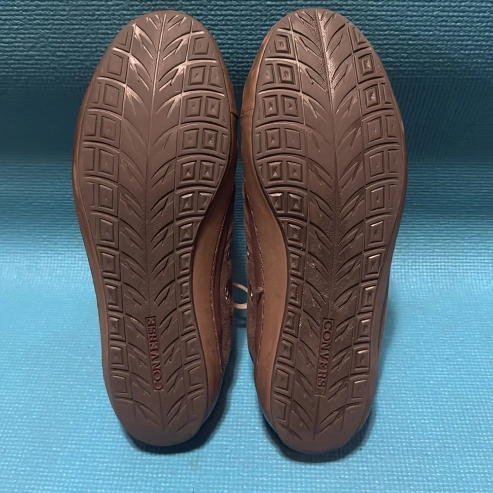 Converse Men's Charcoal and Brown Sneakers - Picture 4 of 4